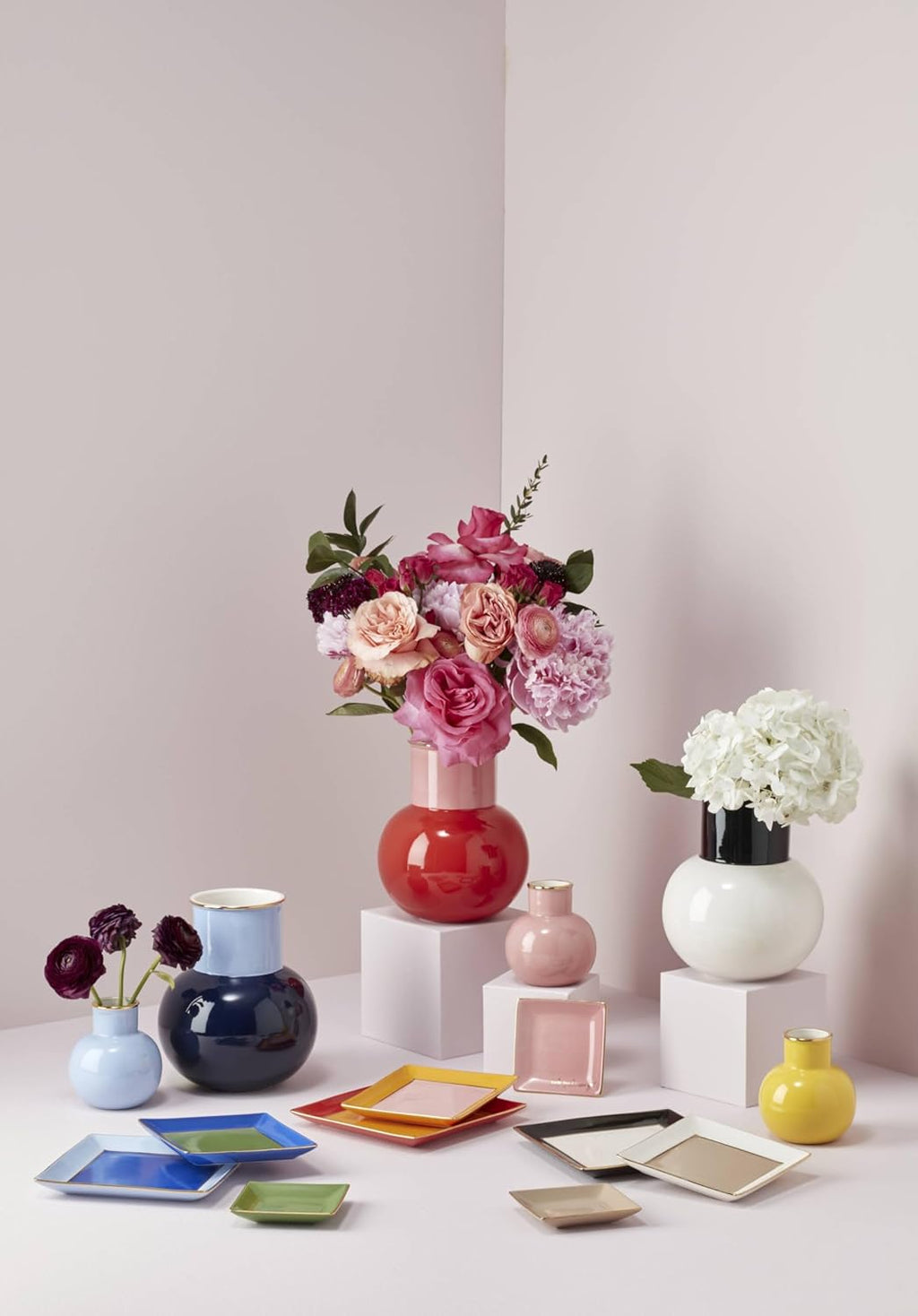 New York Yellow Make It Pop Small Vase, 0.68